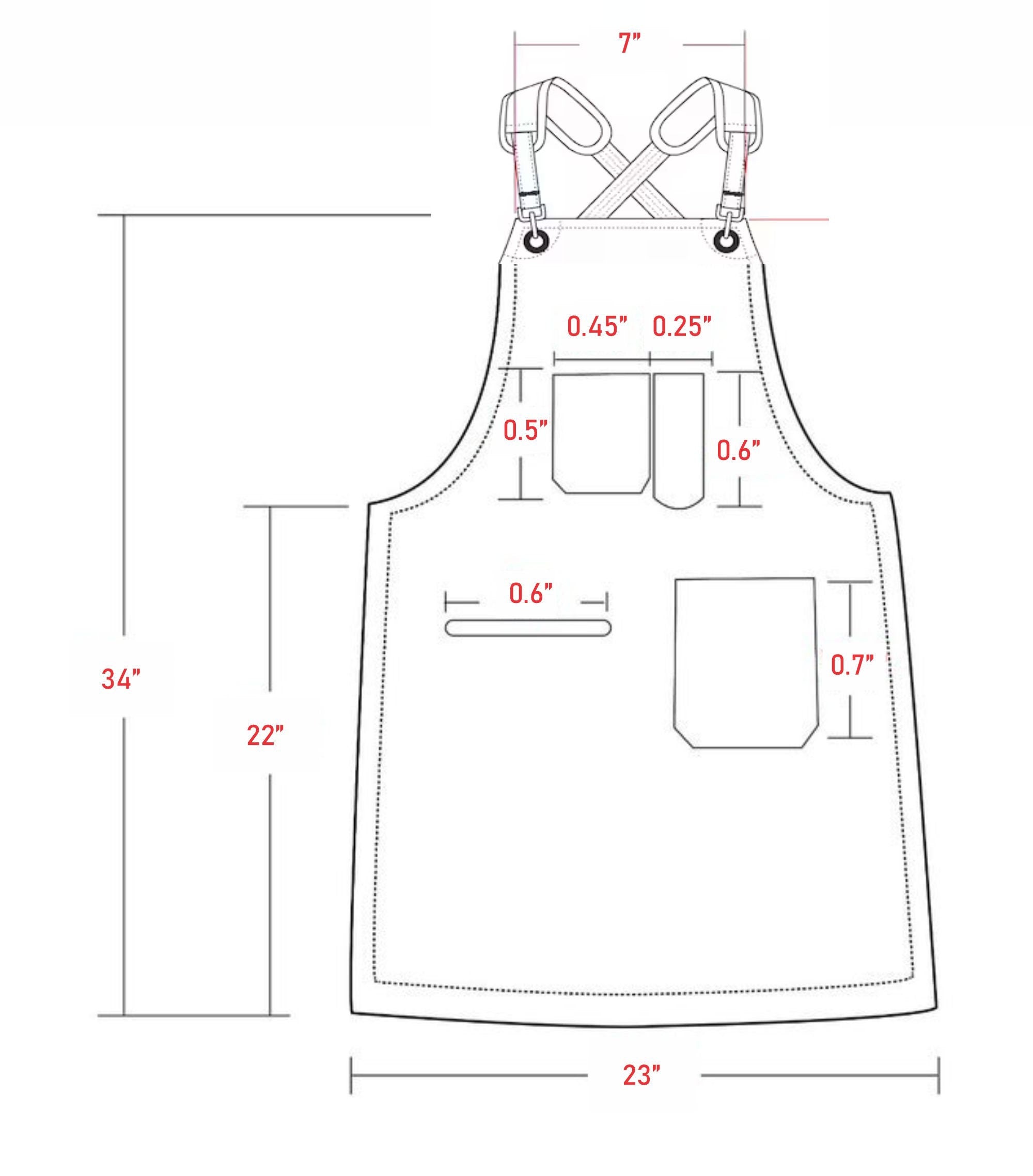 Leather Apron, Woodworking Apron, Welding Apron, Bbq Apron, Grilling Apron, Heavy Duty Apron 100% Leather